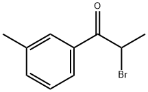 2-bromo-3-methylpropiophenone 구조