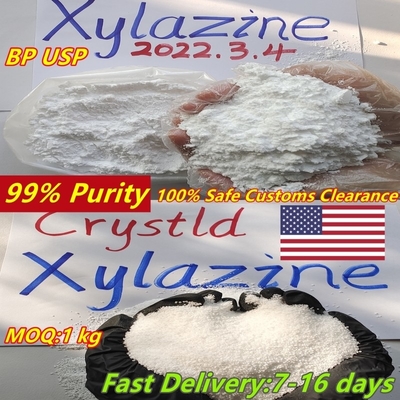 위하트사스피피 :+86 15512120776 자일라진 파우더 99% 순도 Cas 7361-61-7 자일라진 토대 Cas 23076-35-9 자일라진 하크들