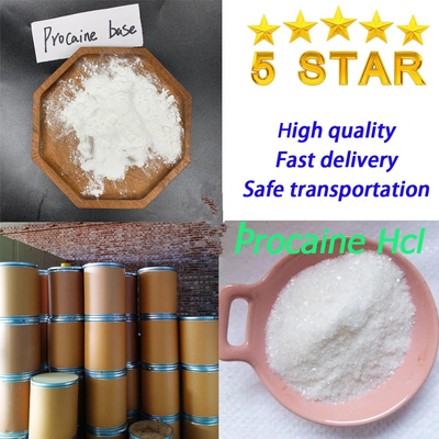 중국 업체로부터의 주문 해변 휴양지 카인 / 벤조케인 / Tetracaine/ 국부 마취제 하크들 염산염 CAS 51-05-8 국부 마취제