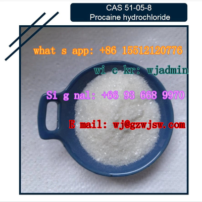99% 순도 프로카인 염기 / 국부 마취제 HCl/Lido 카인 / 해변 휴양지 카인 HCl/Benzocaine/Benzocaine HCl/Prilocaine CAS 721-50-6